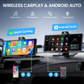 Load image into Gallery viewer, 10.26'' Wireless Carplay Screen + 4K Dash Camera + 1080P Backup Camera
