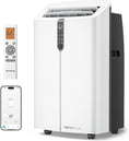 Load image into Gallery viewer, TECXERLLON 16,000 BTU Portable Air Conditioner with App & Remote Control, Cools up to 850 Sq. Ft., 4-in-1 Smart AC Unit with Dehumidifier, Fan, Sleep Mode, Self-Evaporating Design & Window Kit