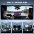 Gallery viewerに画像を読み込む, TECXERLLON 10.26" Portable Apple CarPlay Screen for Car, Wireless Car Play & Android Auto, 4K Dash Cam and 1080P Backup Camera, OTA, GPS Navigation, Voice Control, Mirror Link