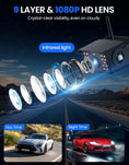 Load image into Gallery viewer, RV Backup Camera, 1080P AHD Vehicle Backup Camera, Waterproof IP69, Night Vision, 150° Wide Angle Rear View, Universal Rearview Camera for Cars, RVs (Only Compatible with TECXERLLON Displays)