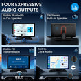 Gallery viewerに画像を読み込む, 9.0" Wireless CarPlay Screen for Car, Android Auto Screen for Car with Backup Camera, Portable Touchscreen Car Stereo with GPS Navigation/Mirror Link/Voice Control/Bluetooth/FM/AUX