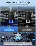 Gallery viewerに画像を読み込む, Smart Car Air Freshener, Car Air Freshener Diffuser, Car Diffuser with 360° Rotatable Vent Clip 3 Smart Scent Modes, 6 Refillable Scents for Long Lasting Fragrance