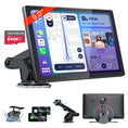Load image into Gallery viewer, 9'' Wireless Carplay Screen + 4K Dash Camera + 1080P Backup Camera

