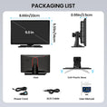 Load image into Gallery viewer, 9.0'' Wireless Carplay Screen for Car, Portable Car Stereo with Apple Carplay & Android Auto, Car Audio Receivers with GPS Navigation, Mirror Link, Screen for All Vehicles(No Camera)
