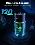 Load image into Gallery viewer, Car Air Freshener, Car Diffuser with RGB Ambient Light & Starry Ceiling, 4 Smart Scent Modes, 120-Day Runtime, Auto On/Off, USB-C Rechargeable, Cologne-Inspired Fragrance,120ML
