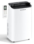 Load image into Gallery viewer, TECXERLLON 15,000 BTU Portable Air Conditioner for Large Room up to 800 Sq. Ft., Quiet 48dB 4-in-1 AC Unit with Dehumidifier, Self-Evaporating, Sleep Mode, Remote & Window Kit
