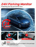 Load image into Gallery viewer, TECXLERON Dash Cam, 4K Full HD Dash Camera for Cars, Built-in GPS and Wi-Fi, 64GB SD Card Included, 160° Wide Angle Lens, Night Vision, G-Sensor, Loop Recording, 24H Parking Monitor
