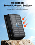 Load image into Gallery viewer, Solar Magnetic Battery for TECXERLLON RV Backup Camera, Waterproof, Rechargeable Power Supply with Strong Magnetic Mount, Only Compatible with TECXERLLON RV Wireless Backup Cameras
