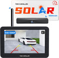 Load image into Gallery viewer, Backup Camera, Solar Wireless Backup Camera with 5" 1080P Monitor, Vehicle Backup Cameras with 5000mAh Solar Battery, IP69K Waterproof Rear View Camera for Car, Van, SUV, Truck, Trailer
