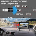 Load image into Gallery viewer, RV Backup Camera, 7'' 1080P Vehicle Backup Cameras with AI Detection, Waterproof Wireless Backup Camera with DVR Recording & Night Vision for Car, Van, SUV, Truck, Trailer
