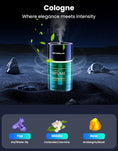 Load image into Gallery viewer, Car Air Freshener, Car Diffuser with RGB Ambient Light & Starry Ceiling, 4 Smart Scent Modes, 120-Day Runtime, Auto On/Off, USB-C Rechargeable, Cologne-Inspired Fragrance,120ML

