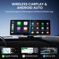 Bild in Galerie-Betrachter laden, 10.26" Wireless CarPlay Screen for Car, Android Auto Screen with Backup Camera, Portable Touchscreen Car Stereo with GPS Navigation/Mirror Link/Voice Control/Bluetooth/FM/AUX
