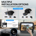Load image into Gallery viewer, RV Backup Camera, Vehicle Backup Cameras with 7-Inch Touchscreen Monitor, Wireless HD 1080P, 4-Channel System, IR Night Vision, Waterproof Rearview Camera for RV, Truck, Van, SUV, Trailer
