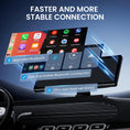 Bild in Galerie-Betrachter laden, 10.26" Wireless CarPlay Screen for Car, Android Auto Screen with Backup Camera, Portable Touchscreen Car Stereo with GPS Navigation/Mirror Link/Voice Control/Bluetooth/FM/AUX
