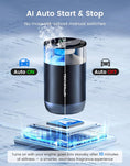 Bild in Galerie-Betrachter laden, TECXERLLON Smart Car Air Freshener Diffuser with Ambient Light, Oil Level Indicator, 2 Scent Refills, Auto On/Off, 4 Mist Modes, 1600 Sprays Rechargeable Aroma Diffuser for Car, Home, Office, Bedroom
