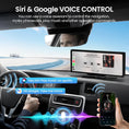 Load image into Gallery viewer, 10.26'' Wireless Carplay Screen for Car, Portable Car Stereo with Carplay & Android Auto, Car Audio Receivers with GPS Navigation, Mirror Link, for All Vehicles(No Camera)
