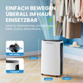 Bild in Galerie-Betrachter laden, TECXERLLON Luftentfeuchter Elektrisch 25L/Tag, 50㎡(150m³), mit App-steuerung & Touchpanel, Entfeuchter für Keller, 3,7L Wassertank, Schlauchentwässerung, 47dB, 24H Timer, Kindersicherung, 3 J. Gar
