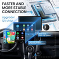 Load image into Gallery viewer, 9.0'' Wireless Carplay Screen for Car, Portable Car Stereo with Apple Carplay & Android Auto, Car Audio Receivers with GPS Navigation, Mirror Link, Screen for All Vehicles(No Camera)
