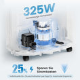 Bild in Galerie-Betrachter laden, TECXERLLON Luftentfeuchter Elektrisch 25L/Tag, 50㎡(150m³), mit App-steuerung & Touchpanel, Entfeuchter für Keller, 3,7L Wassertank, Schlauchentwässerung, 47dB, 24H Timer, Kindersicherung, 3 J. Gar
