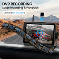 Load image into Gallery viewer, RV Backup Camera, Vehicle Backup Cameras with 7-Inch Touchscreen Monitor, Wireless HD 1080P, 4-Channel System, IR Night Vision, Waterproof Rearview Camera for RV, Truck, Van, SUV, Trailer
