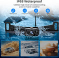 Load image into Gallery viewer, Wireless Backup Camera, 5'' HD 1080P Backup Camera for Car, Reverse Rear Camera with Night Version 130° Wide Angle, Waterproof, Strong Signal for Car, Van, Truck, Trailer
