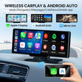Load image into Gallery viewer, 10.26'' Wireless Carplay Screen for Car, Portable Car Stereo with Carplay & Android Auto, Car Audio Receivers with GPS Navigation, Mirror Link, for All Vehicles(No Camera)
