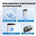 Bild in Galerie-Betrachter laden, TECXERLLON Luftentfeuchter Elektrisch 25L/Tag, 50㎡(150m³), mit App-steuerung & Touchpanel, Entfeuchter für Keller, 3,7L Wassertank, Schlauchentwässerung, 47dB, 24H Timer, Kindersicherung, 3 J. Gar
