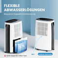Bild in Galerie-Betrachter laden, TECXERLLON Luftentfeuchter Elektrisch 25L/Tag, 50㎡(150m³), mit App-steuerung & Touchpanel, Entfeuchter für Keller, 3,7L Wassertank, Schlauchentwässerung, 47dB, 24H Timer, Kindersicherung, 3 J. Gar
